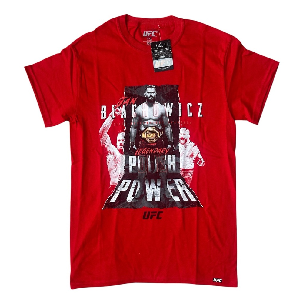 UFC Jan Blachowicz Legendary Polish Power T-Shirt Men Women Unisex Size Sm Med